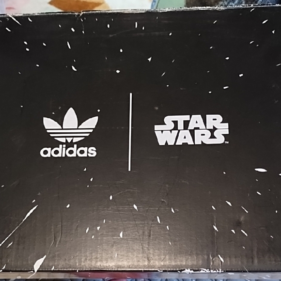 Adidas Star Wars Black and Neon Green Sneakers - Picture 6 of 6